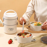 Stainless Steel Vacuum Thermal Lunch Box Insulated Lunch Bag Food Warmer Soup Cup Thermos Containers Lunch Box for Kids Tupper - Xprespick
